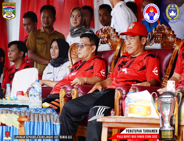 DTN39 Tutup Turnamen Sebagai Juara Piala Bupati Musi Rawas Utara U-20 Tahun 2022