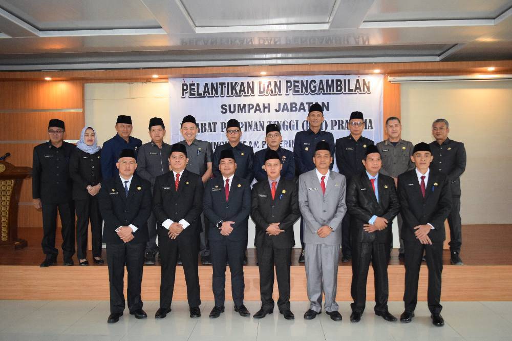 Pelantikan dan Pengambilan Sumpah Jabatan Pejabat Pimpinan Tinggi (PPT) Pratama
