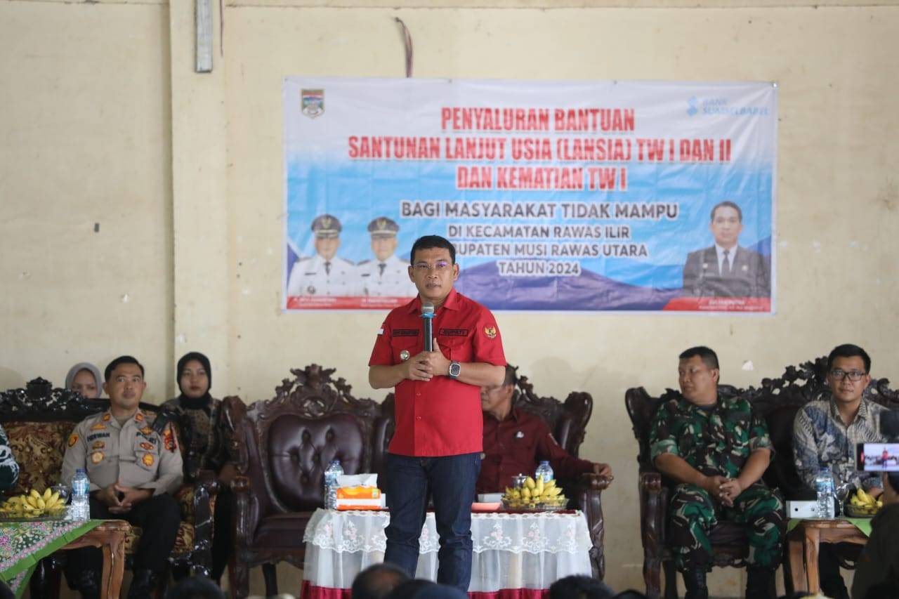 Penyaluran Bantuan Santunan LANSIA dan Kematian