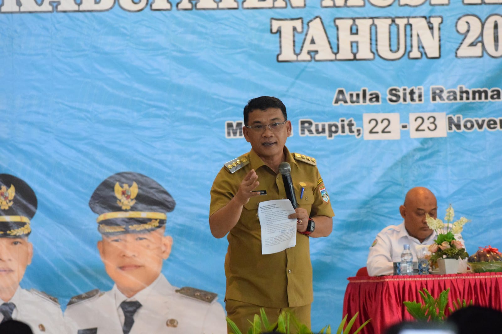 Dinas PMDP3A Adakan Pelatihan Pengurusan BUMDes Di Aula Siti Rahma
